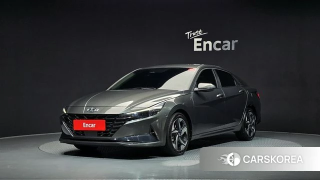 Hyundai Avante (CN7) 2022 Серый из Кореи