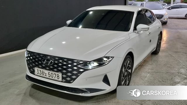 Hyundai The New Grandeur IG Hybrid 2022 Белый из Кореи