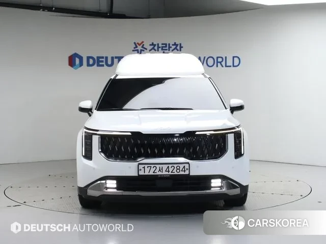 Kia The New Carnival 4th Generation 2024 Белый из Кореи