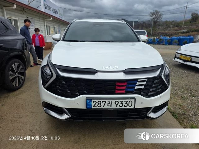 Kia Sportage 5th Generation 2022 Белый из Кореи