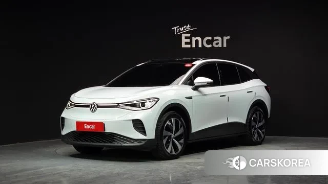 Volkswagen ID.4 2023 Белый из Кореи