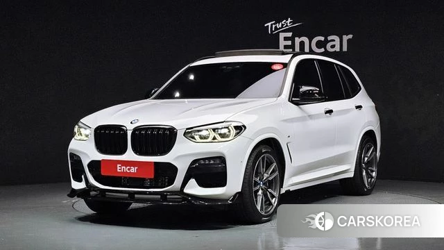 BMW X3 (G01) 2020 Белый из Кореи