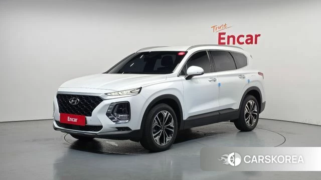 Hyundai Santa Fe TM 2018 Белый из Кореи