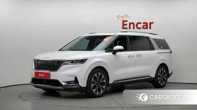 Kia Carnival 4th generation 2022 Белый из Кореи