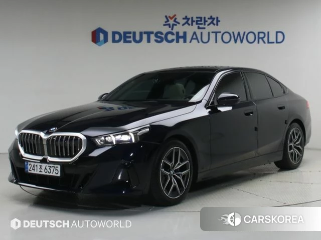 BMW 5 Series (G60) 2026 Черный из Кореи