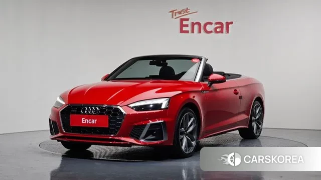 Audi A5 (F5) 2020 Красный из Кореи