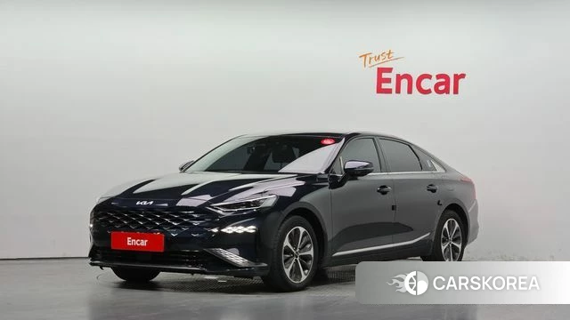 Kia K8 Hybrid 2021 Синий из Кореи
