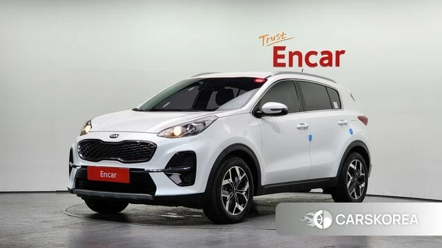 Kia Sportage The Bold 2019 Белый из Кореи