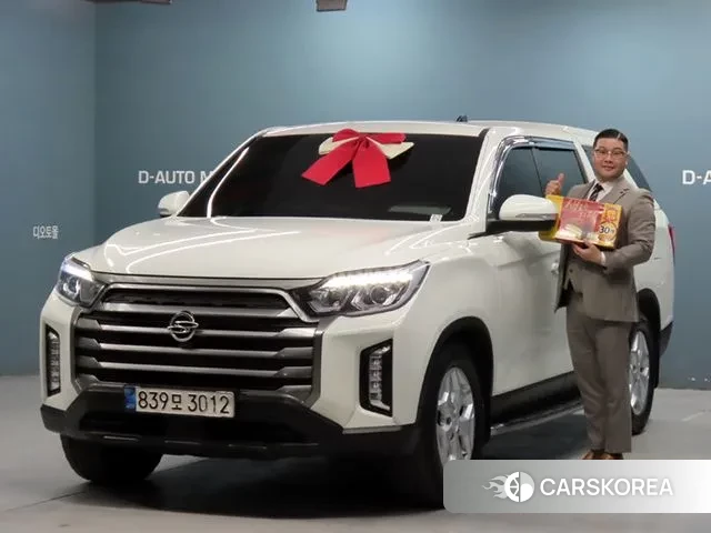 Ssangyong The New Rexton Sport 2021 Белый из Кореи