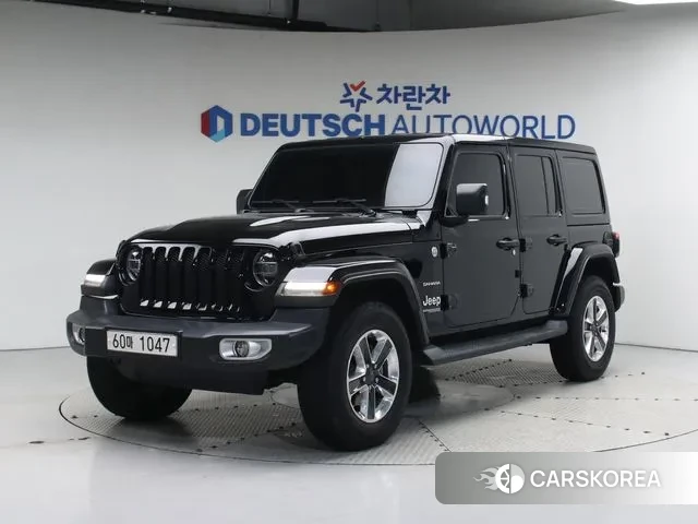 Jeep Wrangler (JL) 2018 Черный из Кореи