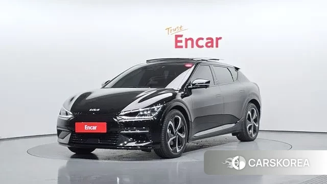 Kia EV6 2022 Черный из Кореи