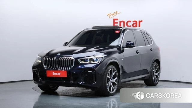 BMW X5 (G05) 2023 Черный из Кореи