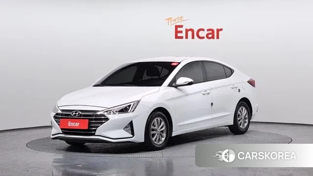 Hyundai The New Avante AD 2019 Белый из Кореи
