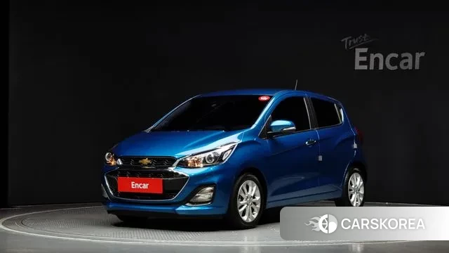 Chevrolet (GM Daewoo) The New Spark 2018 Синий из Кореи