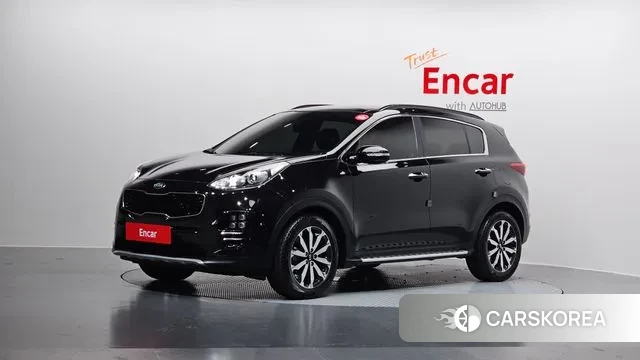 Kia Sportage 4th Generation 2018 Черный из Кореи