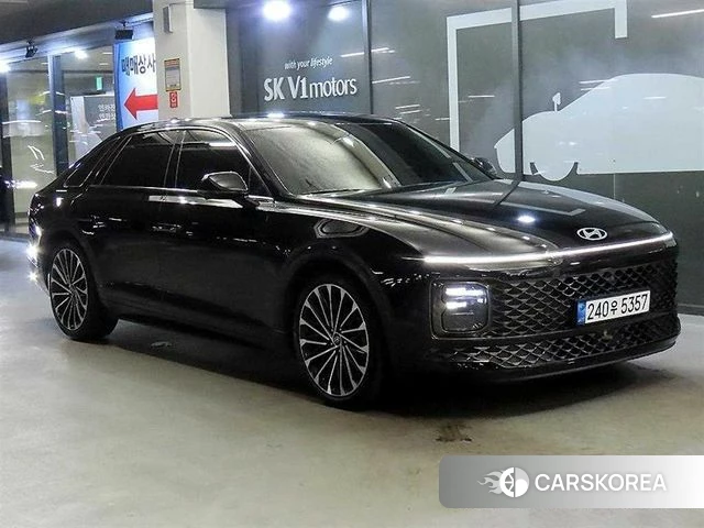 Hyundai Grandeur (GN7) 2023 Черный из Кореи