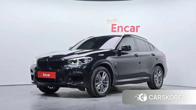 BMW X4 (G02) 2020 Черный из Кореи