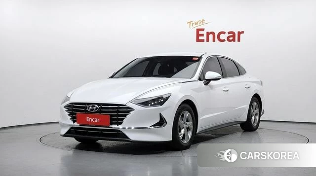 Hyundai Sonata (DN8) 2021 Белый из Кореи