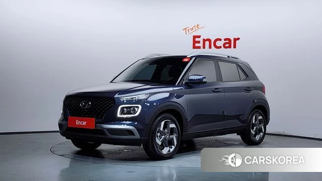 Hyundai Venue 2023 Синий из Кореи