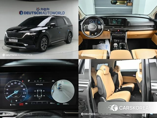 Kia Carnival 4th generation 2023 Черный из Кореи