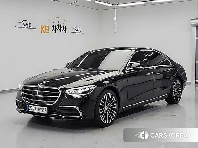 Mercedes-Benz S-Class W223 2023 Черный из Кореи