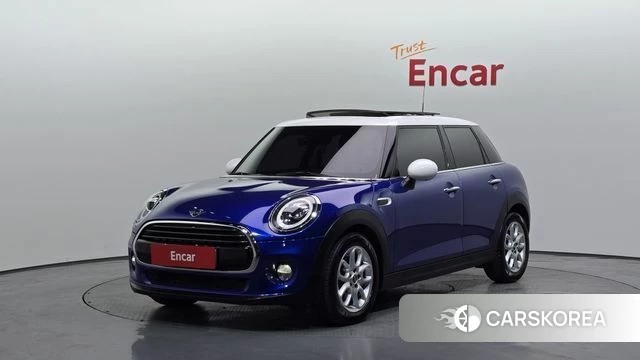 Mini Cooper 2018 Синий из Кореи
