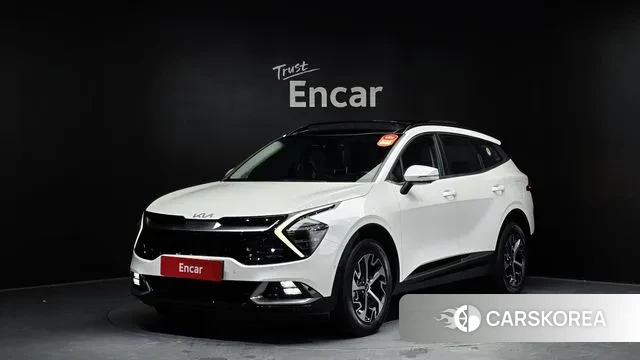 Kia Sportage 5th Generation Hybrid 2021 Белый из Кореи
