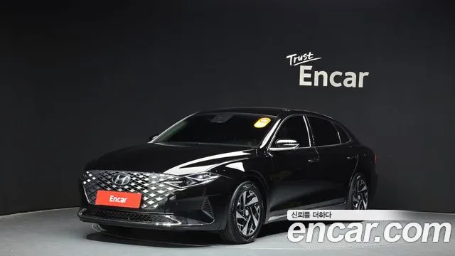 Hyundai The New Grandeur IG Hybrid 2020 Черный из Кореи