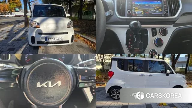 Kia The New Ray 2021 Белый из Кореи