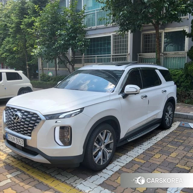 Hyundai Palisade 2021 Белый из Кореи