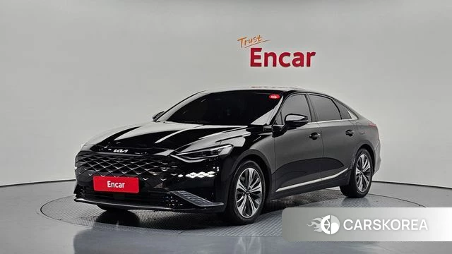 Kia K8 Hybrid 2024 Черный из Кореи