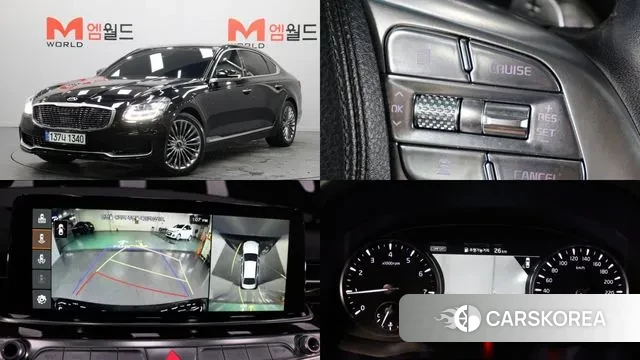 Kia More K9 2018 Черный из Кореи