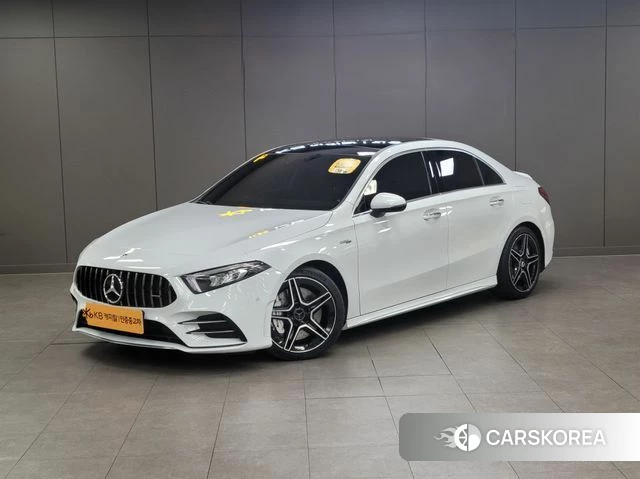 Mercedes-Benz A-Class W177 2021 Белый из Кореи
