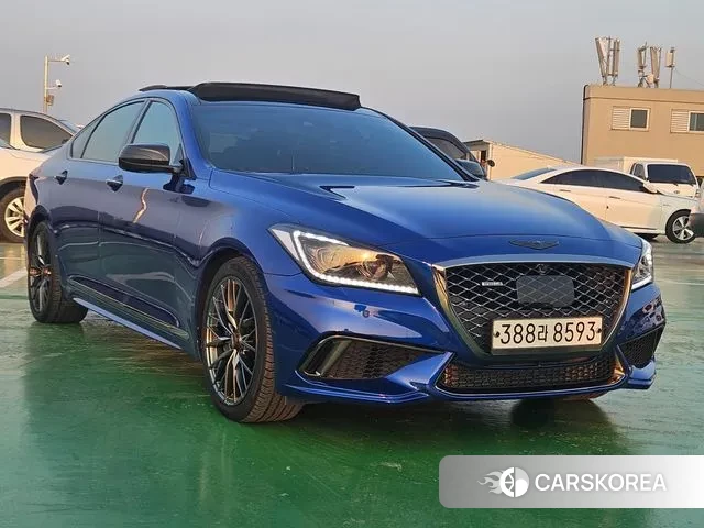 Genesis G80 2018 Синий из Кореи