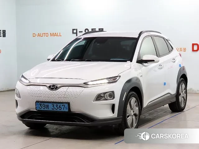 Hyundai Kona Electric 2019 Белый из Кореи