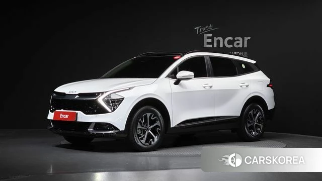 Kia Sportage 5th Generation Hybrid 2023 Белый из Кореи