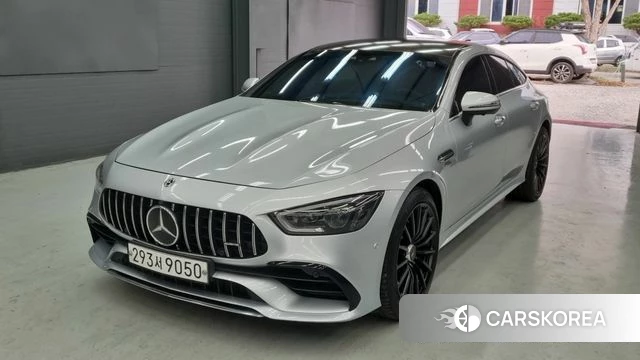 Mercedes-Benz AMG GT 2019 Серебристо-серый из Кореи