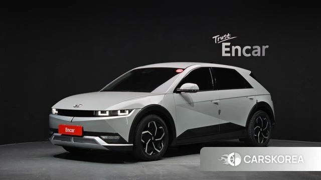 Hyundai Ionic 5 2021 Серебристо-серый из Кореи