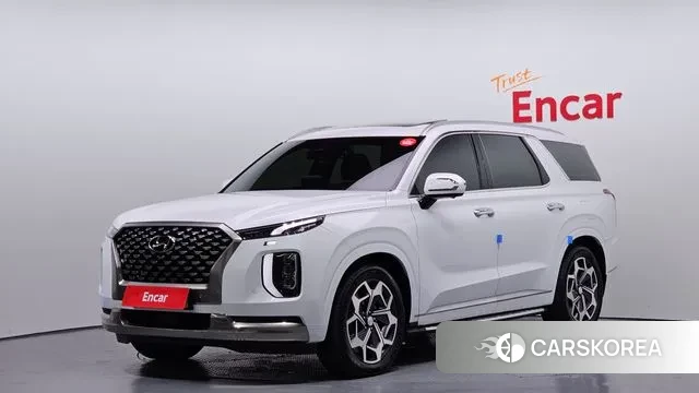 Hyundai Palisade 2021 Белый из Кореи