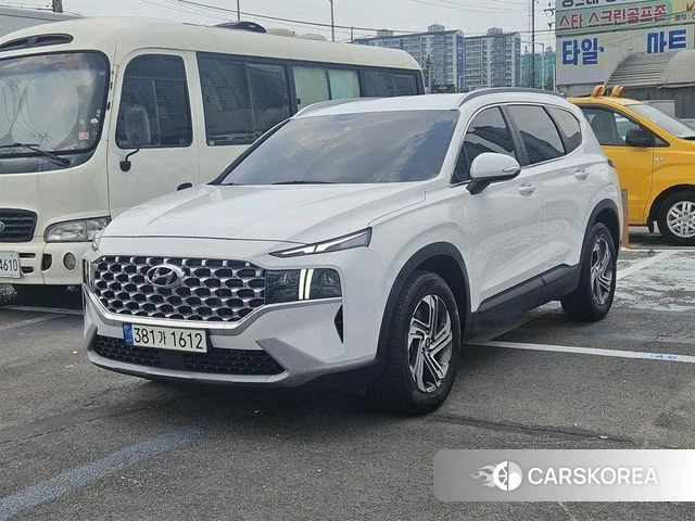 Hyundai The New Santa Fe 2021 Белый из Кореи