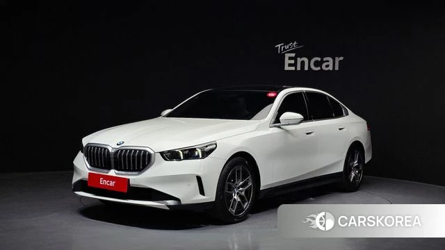 BMW 5 Series (G60) 2025 Белый из Кореи