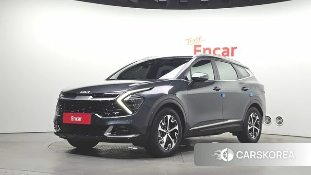 Kia Sportage 5th Generation Hybrid 2023 Серый из Кореи