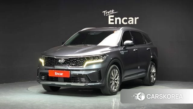 Kia Sorento 4th Generation 2021 Серый из Кореи