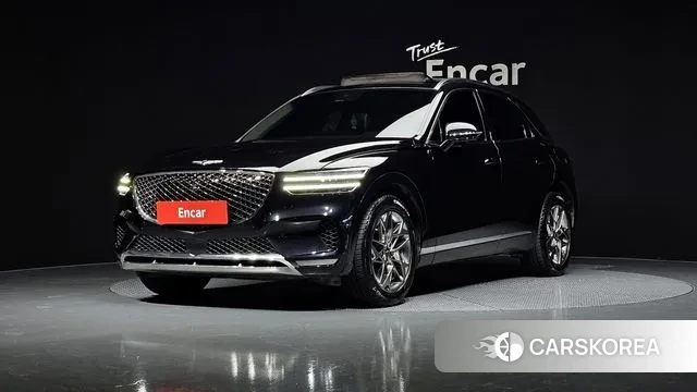 Genesis GV70 2021 Черный из Кореи