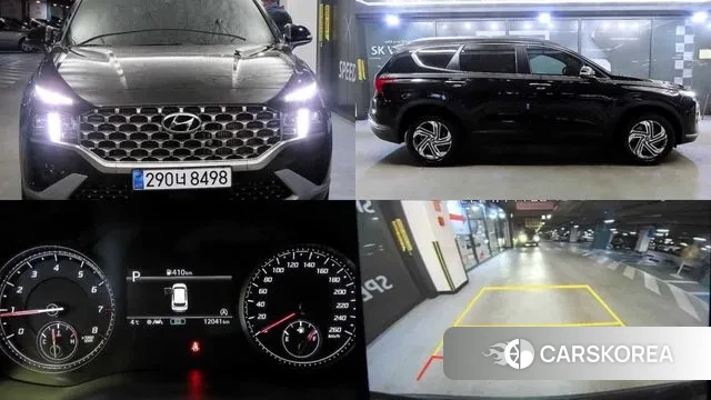 Hyundai The New Santa Fe 2023 Черный из Кореи