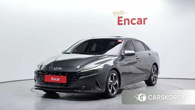 Hyundai Avante (CN7) 2020 Серый из Кореи