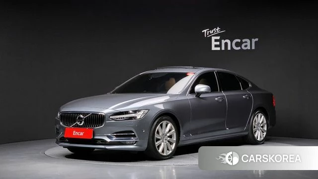 Volvo S90 2018 Серый из Кореи