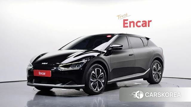 Kia EV6 2021 Черный из Кореи