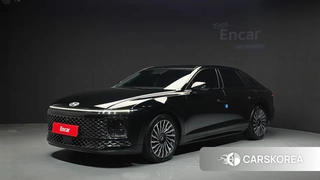 Hyundai Grandeur (GN7) 2024 Черный из Кореи