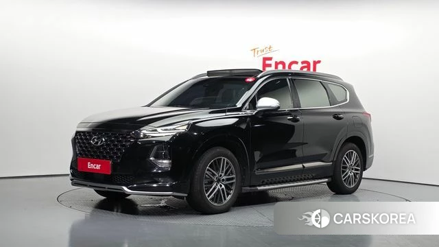 Hyundai Santa Fe TM 2018 Черный из Кореи